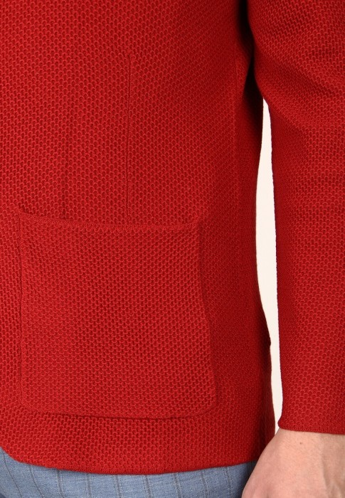 кардиган  универсального стиля с лицевой стороны