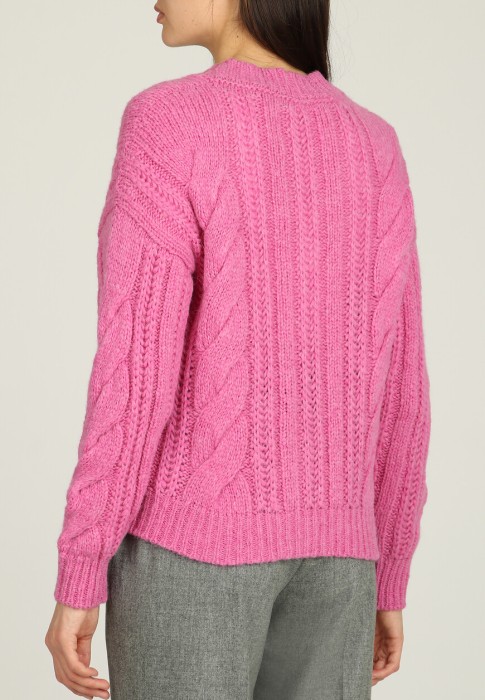 кардиган  из италии вид сбоку