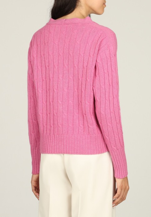 кардиган  из италии вид сбоку