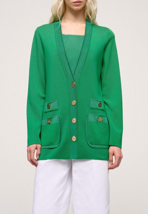 кардиган  из проверенных материалов спереди