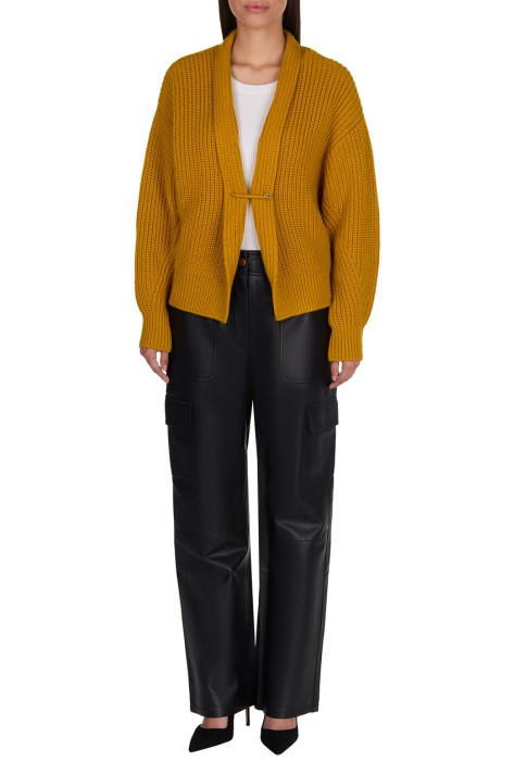 кардиган  из италии вид сбоку