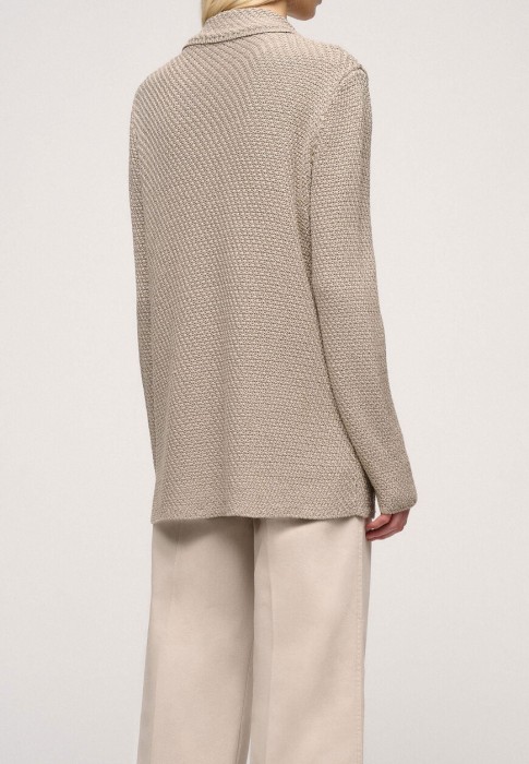 кардиган  из италии вид сбоку