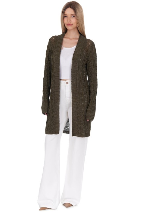 кардиган  от бренда luisa spagnoli вид слева