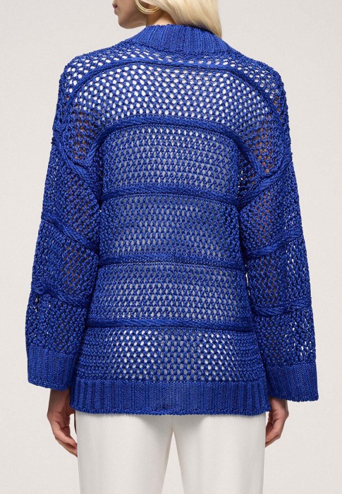 кардиган  из италии вид сбоку