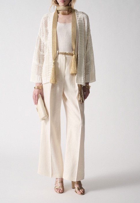 кардиган  от бренда luisa spagnoli вид слева