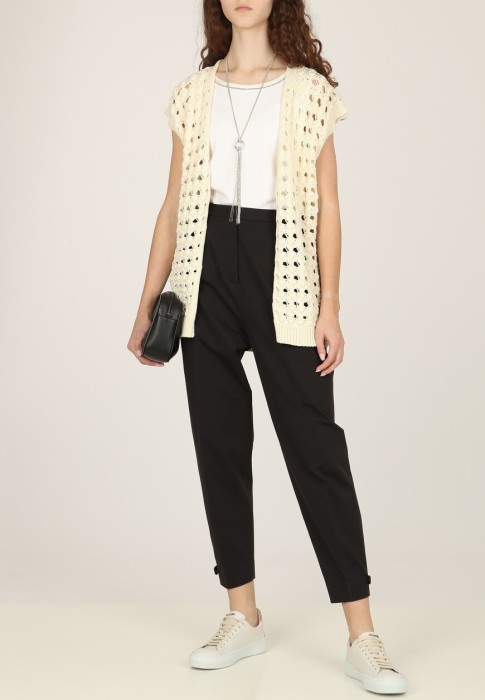 кардиган  из италии вид сбоку