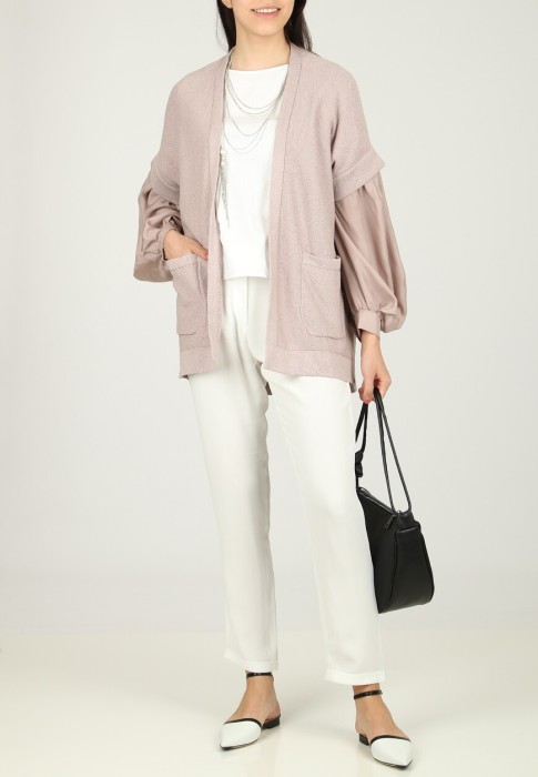 кардиган  от бренда fabiana filippi вид слева