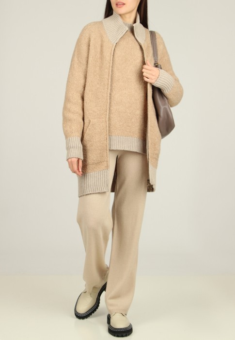 кардиган  из италии вид сбоку