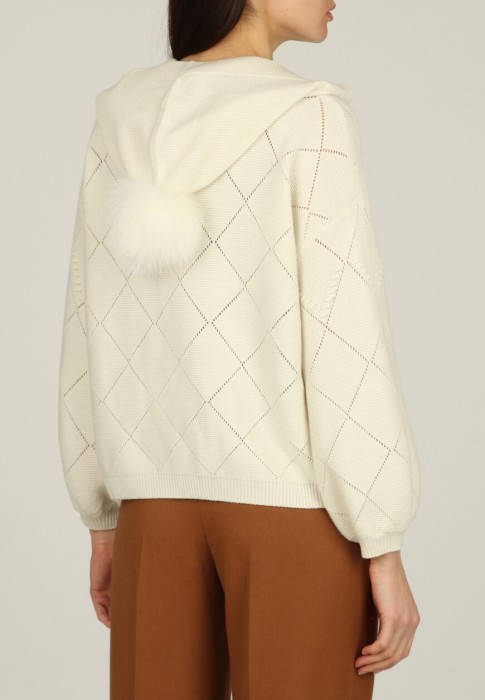 кардиган  из италии вид сбоку