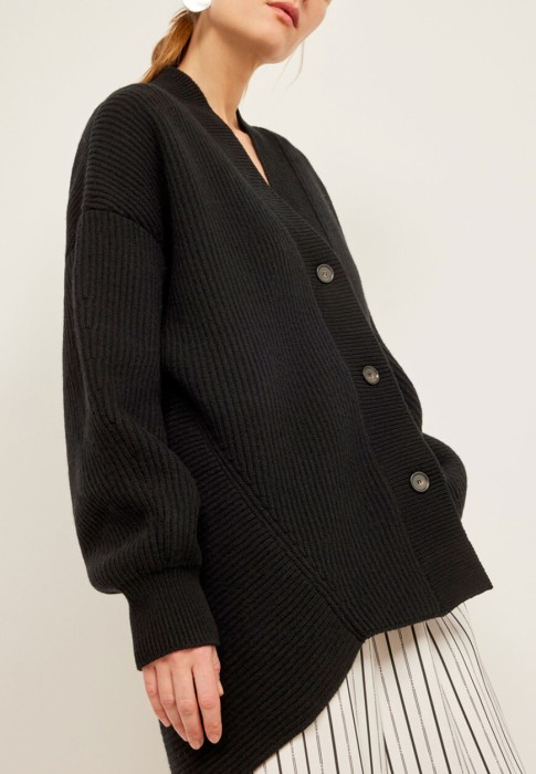 кардиган  из италии вид сбоку