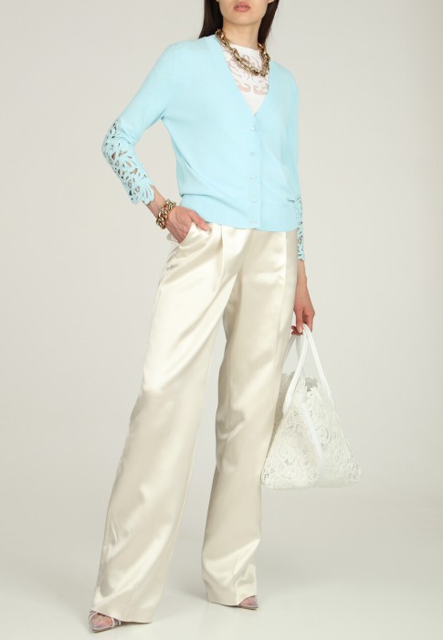 кардиган  из италии вид сбоку