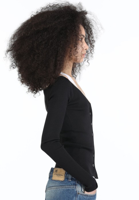 кардиган  из проверенных материалов спереди