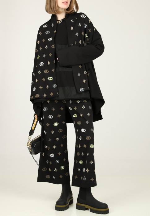 кардиган  от бренда tadashi вид слева