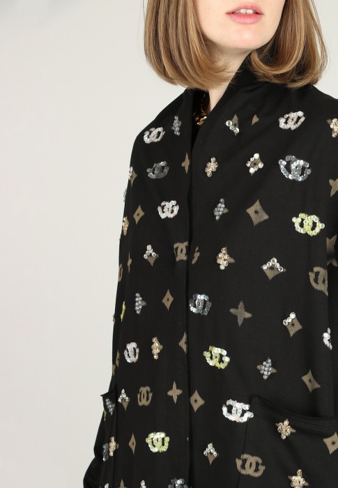 кардиган  из проверенных материалов спереди