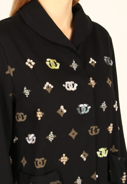 кардиган  из проверенных материалов спереди