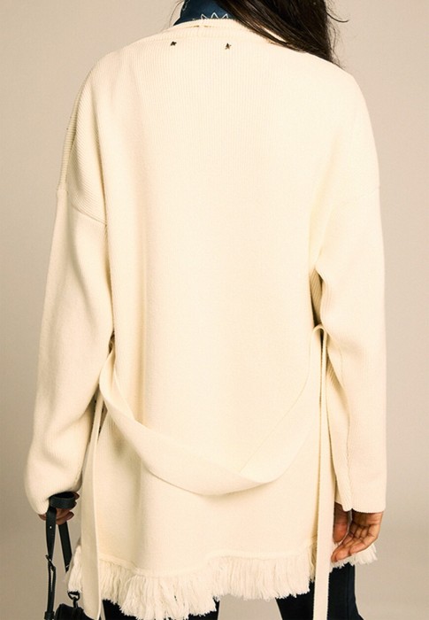 кардиган  из италии вид сбоку