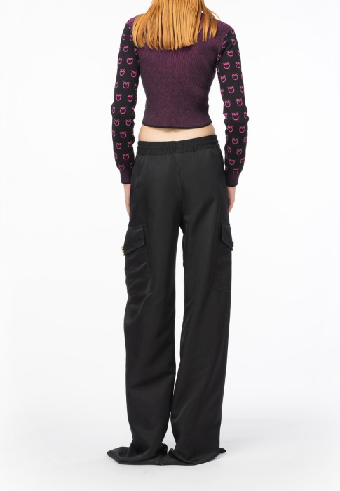 кардиган  из италии вид сбоку