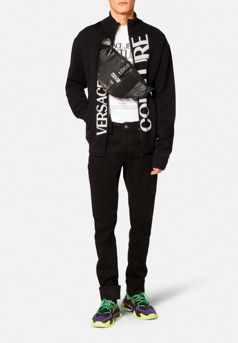 кардиган  от бренда versace jeans couture вид слева