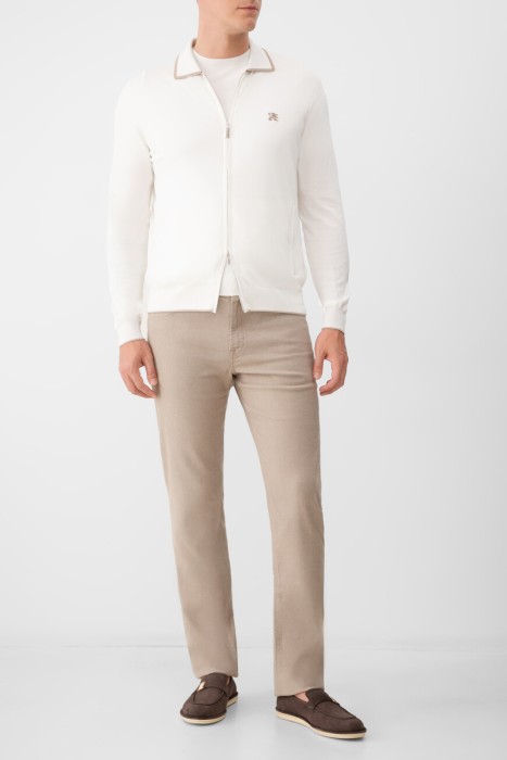 кардиган  из хлопка спереди