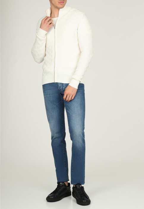 кардиган  из италии вид сбоку