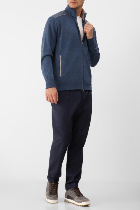 кардиган  из шерсти спереди