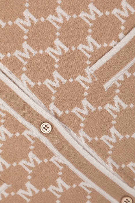 кардиган  для взрослого возраста с изнаночной стороны