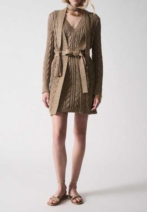 кардиган  от бренда luisa spagnoli вид слева