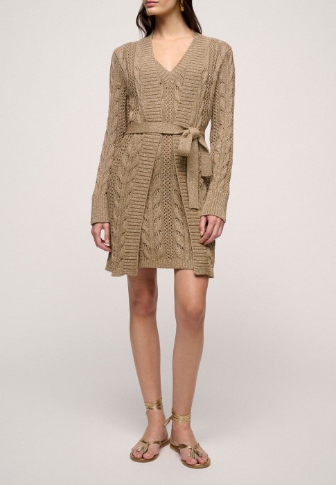 кардиган  из италии вид сбоку