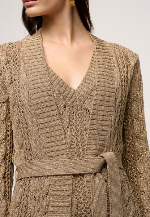 кардиган  из проверенных материалов спереди