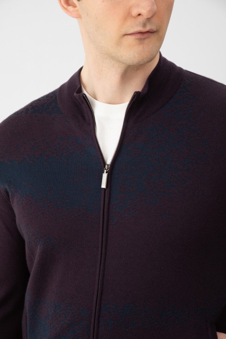 кардиган  из италии вид сбоку