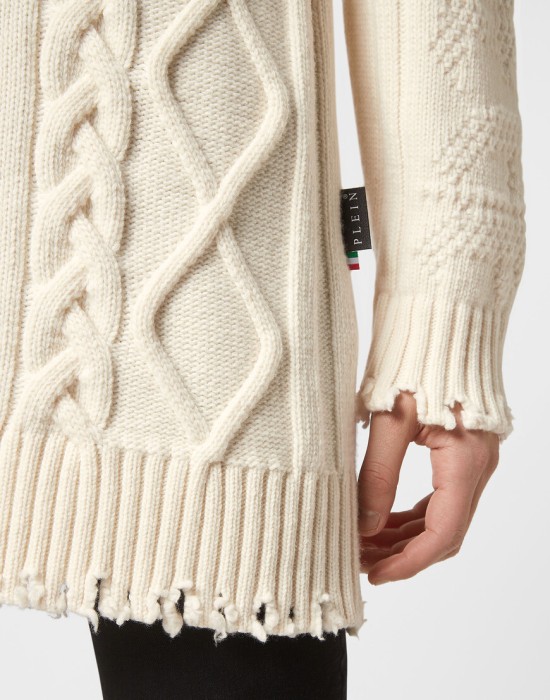 кардиган  из америки вид сбоку