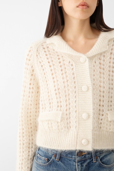 кардиган  из франции вид сбоку