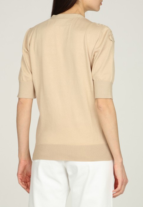 кардиган  из италии вид сбоку