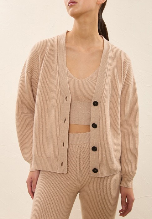 кардиган  из проверенных материалов спереди