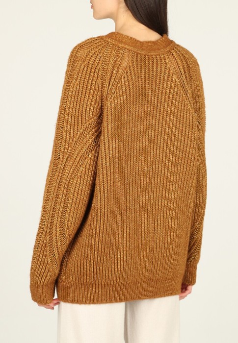 кардиган  из италии вид сбоку