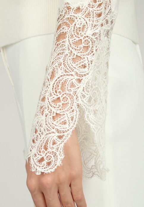 кардиган  для взрослого возраста с изнаночной стороны