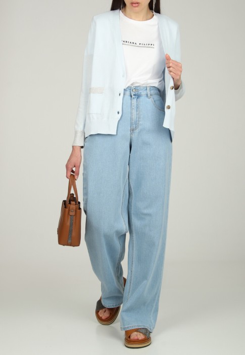 кардиган  из италии вид сбоку