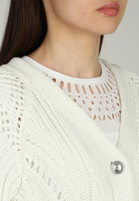 кардиган  из проверенных материалов спереди