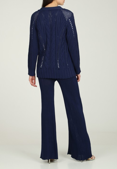 кардиган  из италии вид сбоку