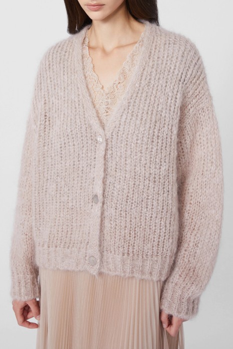 кардиган  из италии вид сбоку