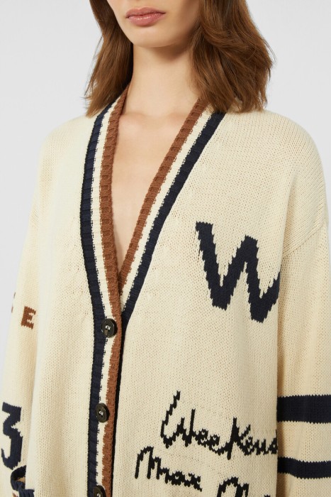 кардиган  из италии вид сбоку