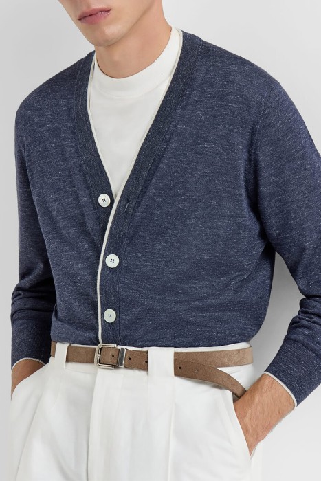 кардиган  из италии вид сбоку