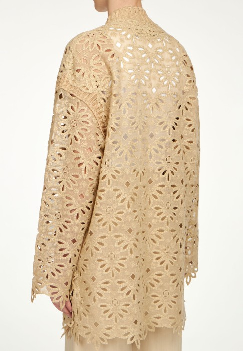 кардиган  из италии вид сбоку