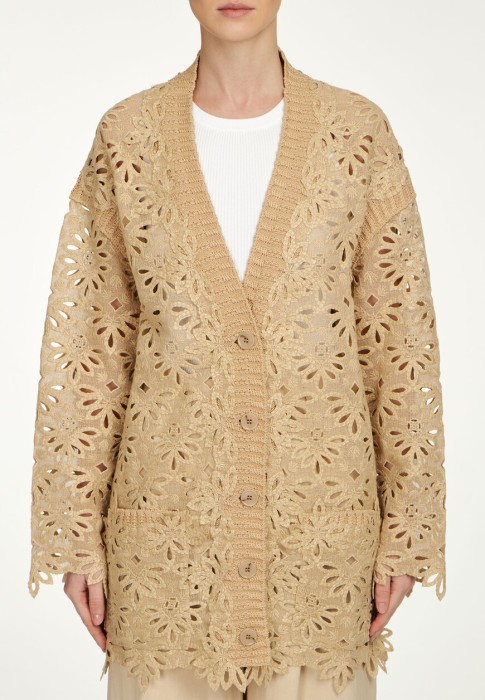 кардиган  из проверенных материалов спереди