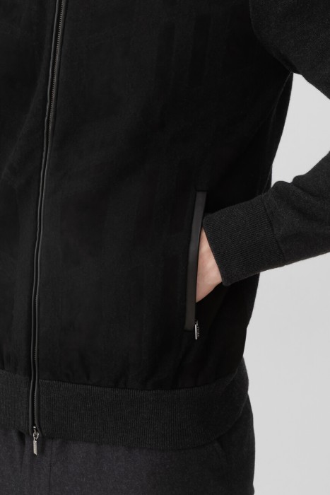 кардиган  из италии вид сбоку