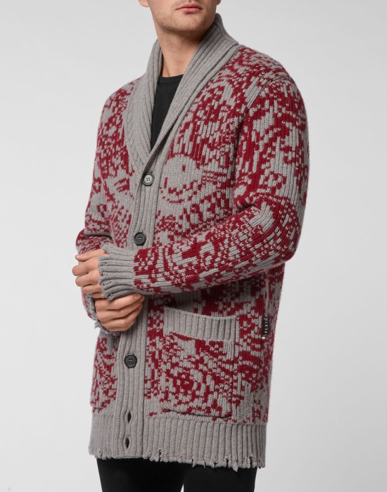 кардиган  от бренда philipp plein вид слева