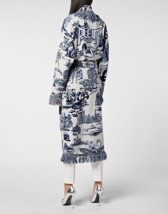 кардиган  из америки вид сбоку