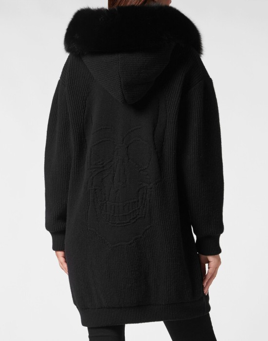 кардиган  из америки вид сбоку