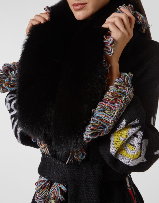 кардиган  из америки вид сбоку