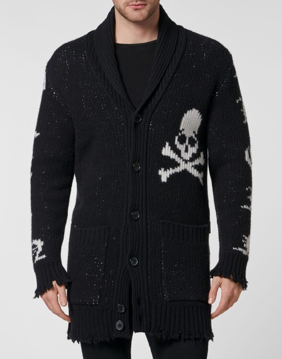 кардиган  от бренда philipp plein вид слева